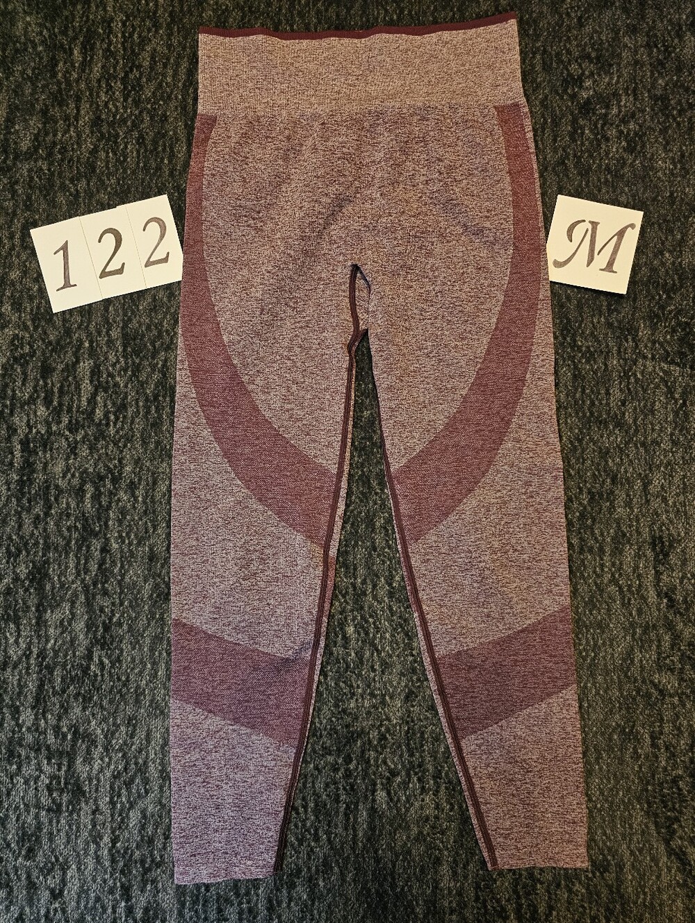 Victoria Secret PINK Leggings In Maroon